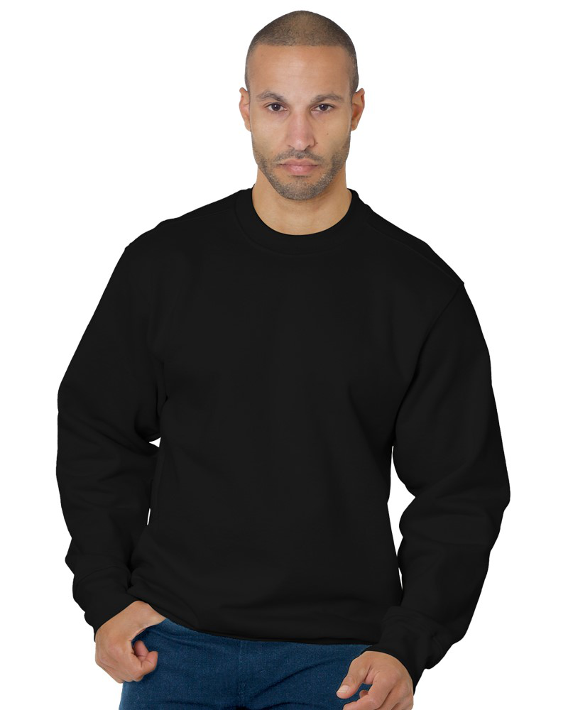 Bayside 1102 Unisex Crewneck Fleece, Made in USA