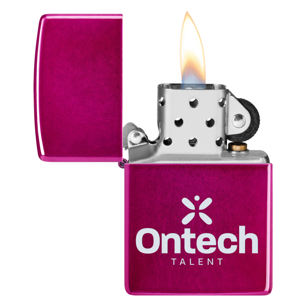 Zippo Windproof Lighter Candy Raspberry, Made in USA