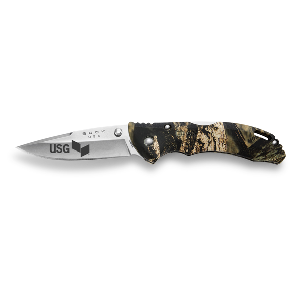 Buck Bantam BLW Camo Lockback Knife, Made in USA