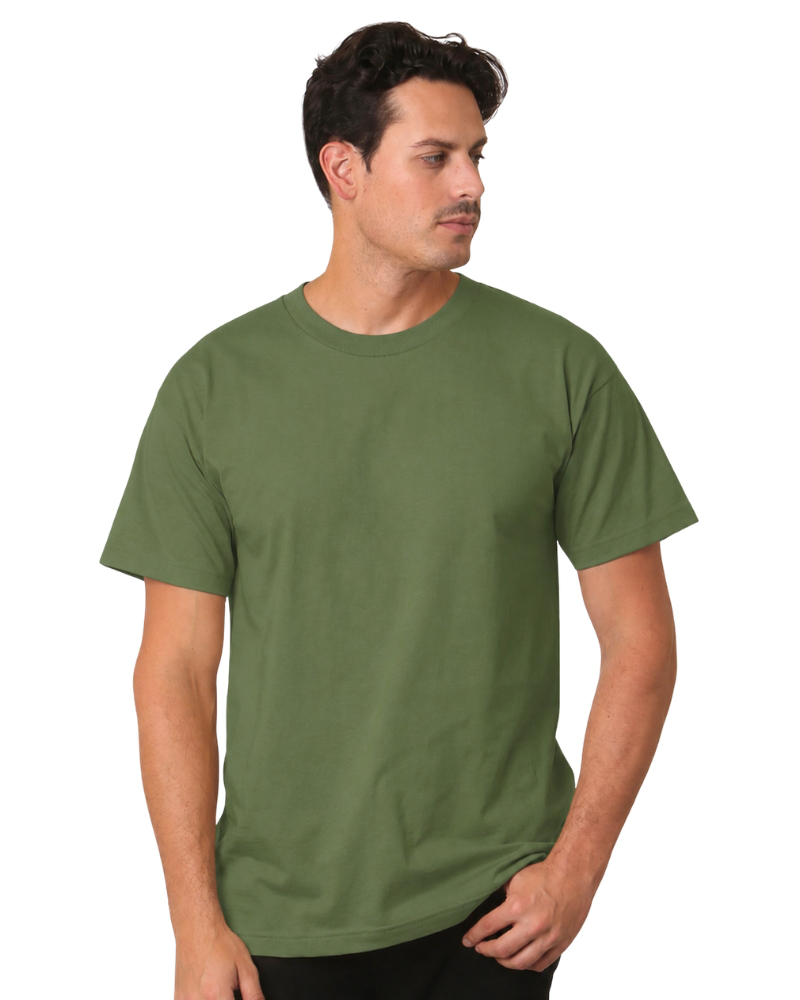 Bayside 5100 Heavyweight 6.1 Oz. Unisex Crew, Made in USA