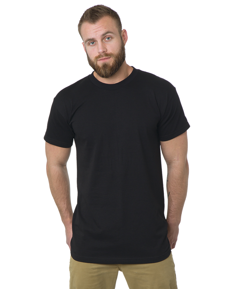 Bayside 5200 Heavyweight 6.1 Oz. Unisex Big & Tall Crew, Made in USA