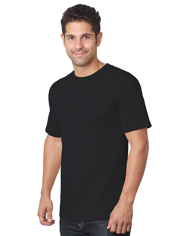 Bayside 5910 Heavyweight 6.1 Oz. Combed Ring-Spun Soft Tee, Made in USA
