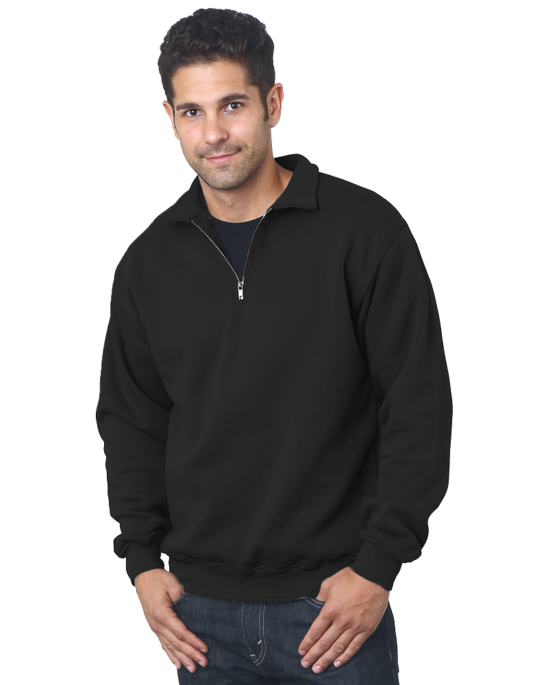 Bayside 920 Unisex 1/4 Zip Fleece, Made in USA