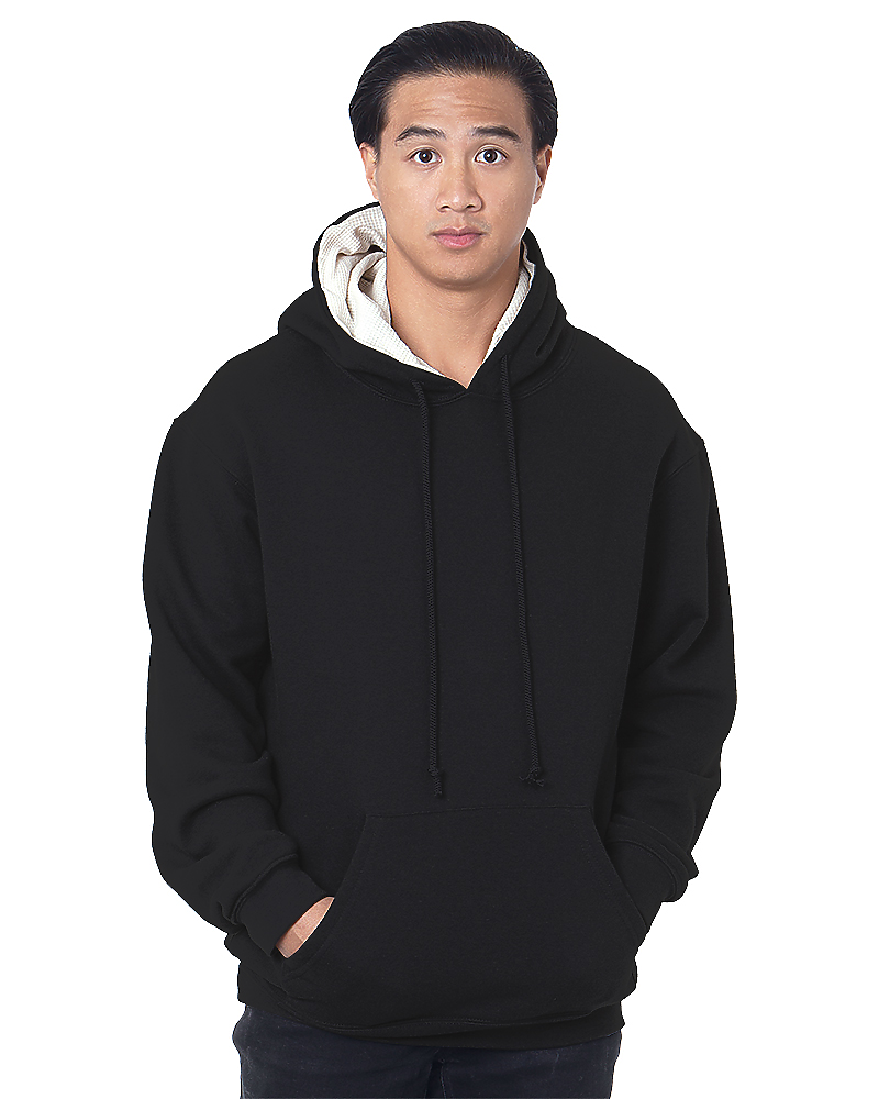 Bayside 930 Thermal Lined Hoodie