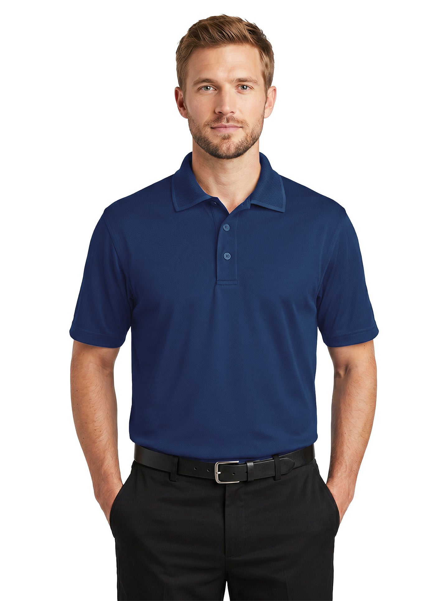 AKWA 1342-AQD Men's Aqua-Dry Polo, Made in USA