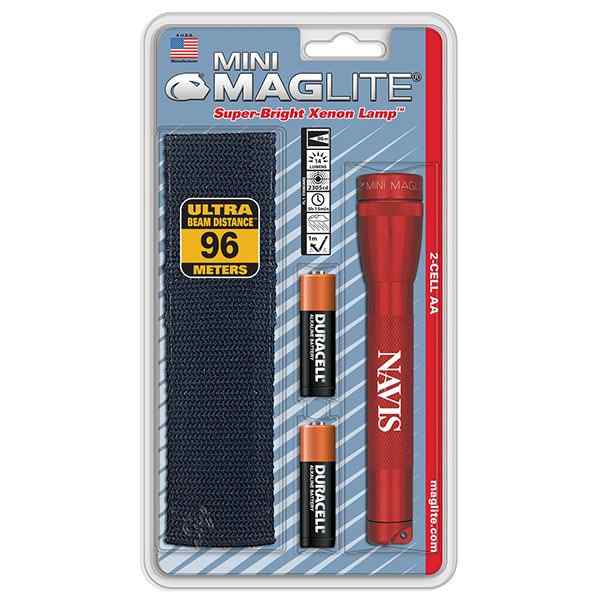 Maglite Holster Combo Pak, red, Made in USA