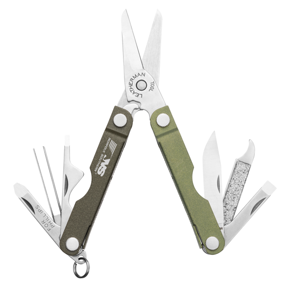 Leatherman Micra Pocket Tool, Spruce, Made in USA