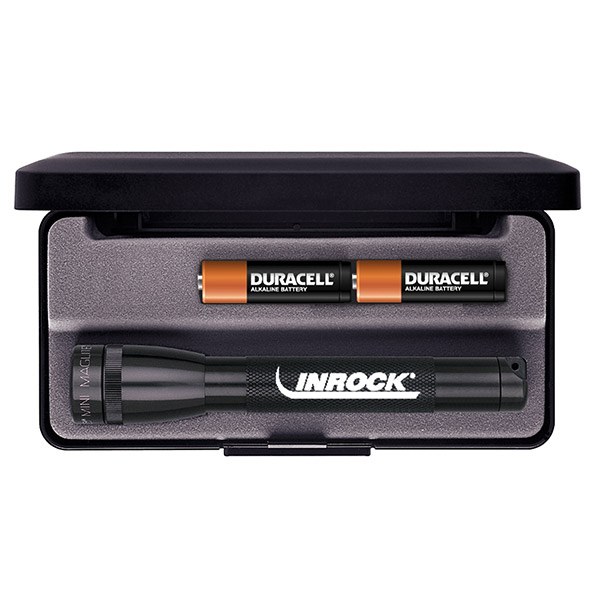 AA Mini Maglite, black, Made in USA