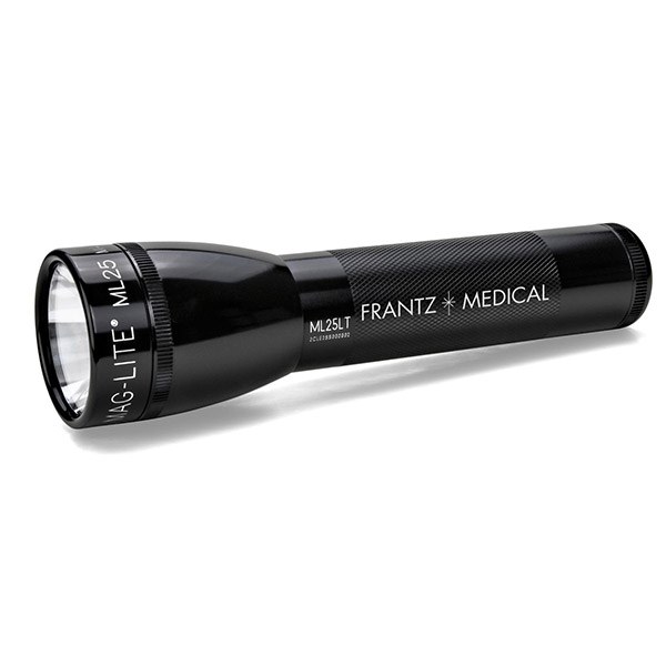 Maglite LED ML25 2C Cell Flashlight, black, Made in USA